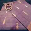 Tussar Silk Greyish Pink