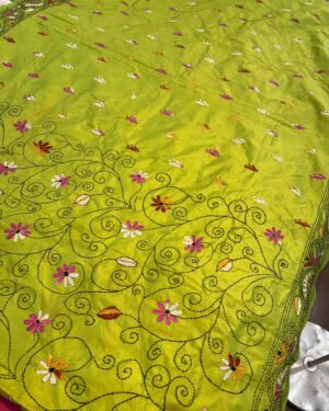 Parrot Green Kathan Stitch - Body