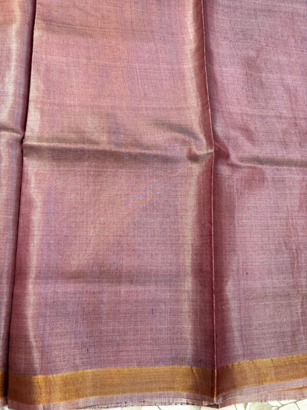 Tussar Silk fish motif - Blouse