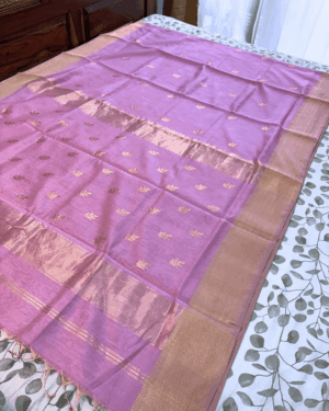 Pastle Pink Tissue Maheshwari Aachal