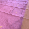 Pastle Pink Tissue Maheshwari Silk Body