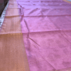 Pastle Pink Maheshwari Tissue Silk Blouse Piece