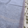 Linen Pastle Blue Blouse Piece