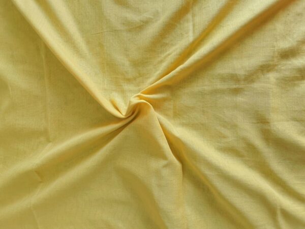 Blouse piece of Yellow weave jamdani weave saree