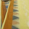Dual color saree close-up handloom weave detail